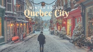 Winter Escape Christmas in Quebec City [upl. by Mcclimans121]