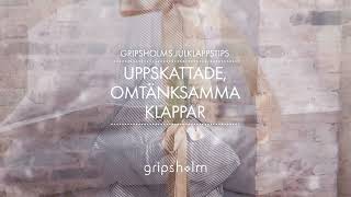 GRIPSHOLM julklappstips [upl. by Ocicnarf]