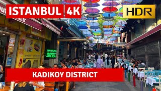 Kadikoy Istanbul 2022 24 September Walking Tour  60fps 4K [upl. by Aset]