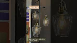 Lampadaire avec verre transparent senluminaires [upl. by Weikert]