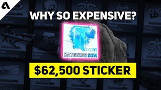 The World’s Most Expensive CSGO Sticker  Titan Holo Katowice [upl. by Eilasor]