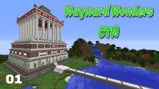 Minecraft 183 CTM Wayward Wonders  Ep1  Mausoleum at Halicarnassus [upl. by Otiv954]