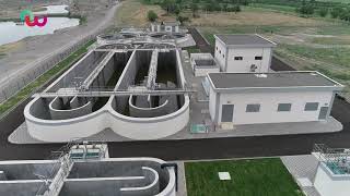 Waste Water Treatment Plant in Terter Azerbaijan [upl. by Ecahc]