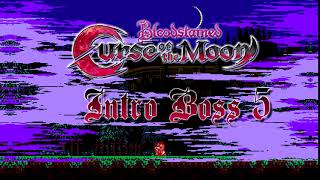 Bloodstained Curse of the Moon OST  Intro Boss 5 [upl. by Ahseiyn]