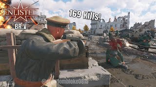 Enlisted New NKVD Squad with 100 Round Thompsons  Red Army Tier V PS5 Gameplay [upl. by Auqinot]