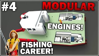 Double Modular Engines INSTALLED  Fishing Hardcore Career Mode  Part 4 [upl. by Waylin342]