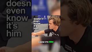 Magnus Carlsen goes UNDERCOVER🤔🤯 Part  1 chess magnuscarlsen [upl. by Suellen]