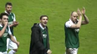 Hibs V Hearts  Scottish Cup Fifth Round Replay February 16th 2016  Final Moments [upl. by Heimer]