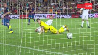 Barcelona 3  2 Real Madrid SuperCopa España 170811 HD [upl. by Ycak]