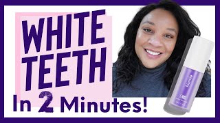 Get Whiter Teeth In 2 Minutes  Review hiSmile v34 Colour Correcting Toothpaste [upl. by Agace]