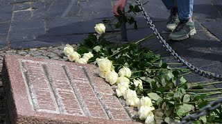 HolocaustGedenktag Yom HaShoah Gedenkveranstaltung in der Gedenkstätte Sachsenhausen  060524 [upl. by Helgeson]