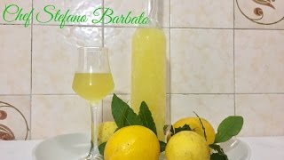 Limoncello Ricetta segreta dello Chef Stefano Barbato [upl. by Floridia609]