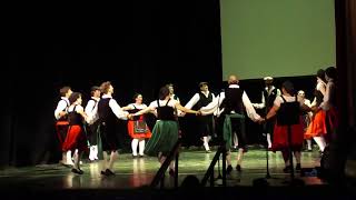 Grupo Folklórico Italo Argentino  Teatro Coliseo  Funiculí Funiculá [upl. by Lupien]