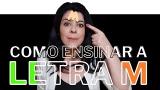 COMO ENSINAR A LETRA M l RÔ ANDRADE [upl. by Liuqa820]