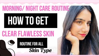 Ultimate Skincare Routine for ALL Skin Types🧴🎉💕 [upl. by Lussi]