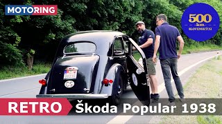 RETRO  Druhé miesto napriek nehode  500 km slovenských  Motoring TA3 [upl. by Aicad499]