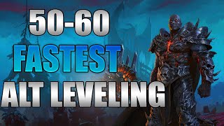 Shadowlands  NEW Fastest Way To Level Alts How To 5060 guide [upl. by Anitsuga]