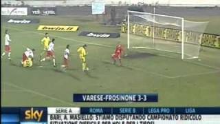 VareseFrosinone 33 I gol di Neto Pereira2 Cesaretti2 Correa e Stellone [upl. by Anoet]