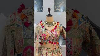 beautiful lehenga with tassels lehenga trending youtube [upl. by Dorr]