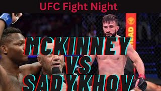 Terrance McKinney vs Nazim Sadykhov BreakdownampPrediction ufcfightnight ufcvegas77 ufc ufcpicks [upl. by Moth838]