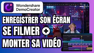 ENREGISTRER lÉCRAN de son ordinateur  LE MEILLEUR LOGICIEL Wondeshare DemoCreator [upl. by Lemrac428]