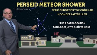 How to watch the Perseid meteor shower in Northern California this weekend [upl. by Aihsiyt790]