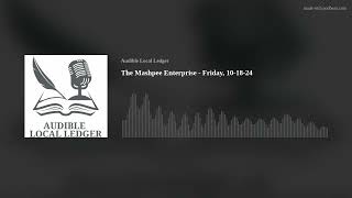 The Mashpee Enterprise  Friday 101824 [upl. by Tnecnev]