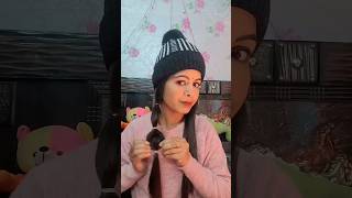 5 easy amp amazing hairstyle with woollen cap hair style woollen cap cap style youtubeshorts [upl. by Aihsotal974]