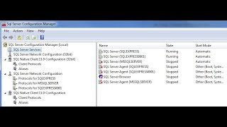 Sql Server Configuration Manager not showing in windows 10  Solved 100 [upl. by Nevaeh747]