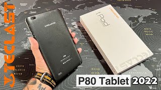 TECLAST tPad P80 2022  Unboxing and HandsOn [upl. by Sinnard]