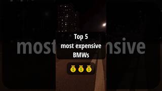 Top 5 most expensive BMWs   car automobile carhub facts cars bmw expensivecars expensive [upl. by Ancilin]