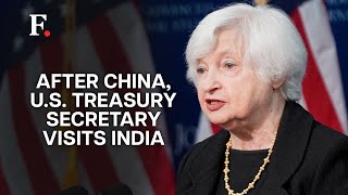 quotIndia an Indispensable Partnerquot US Treasury Secretary Janet Yellen  G20 Finance Ministers Meet [upl. by Aronael]