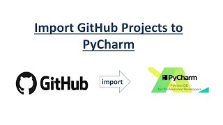 How to import github project into pycharm [upl. by Cale]