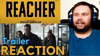 Reacher Season 2 Official Trailer REACTION Reacher is Finally Back [upl. by Allemahs]