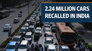 224 million cars recalled in India in the past four years [upl. by Elrahc]