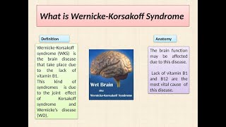 What is the Vitamin Deficiency in Wernicke Korsakoff Syndrome Vitamin B1 thiamine deficiency [upl. by Lhok912]