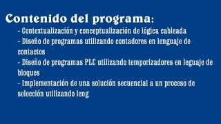 Cursos sofia Aplicación de los PLC en la automatización de procesos industriales sena sofia plus [upl. by Adriel933]