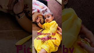 Pila rang bhave 😌cutebaby babygirlforlife youtubeshorts ytshorts ytviral [upl. by Odnala]