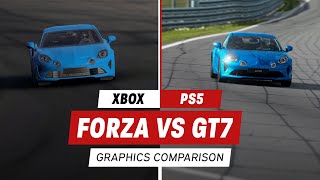 Forza Motorsport vs Gran Turismo 7 Graphics Comparison [upl. by Chill287]