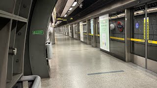 Jubilee Line Trains at Westminster on May 19th 2023 [upl. by Zil631]