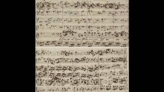 Bach Manuscript  Matthaeus Passion  39 [upl. by Frymire]