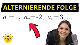 Alternierende FOLGE – explizite Formel aufstellen Beispiel [upl. by Bridgid]