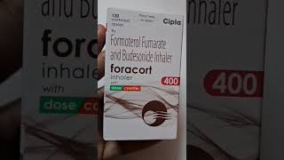 FORACORT 400 INHALER  FORMOTEROL AND BUDESONIDE INHALER  MEDICIN [upl. by Papagena]