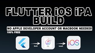 Flutter iOS IPA Build No Apple Developer Account or MacBook Needed 100 FREE • FLUTTER Tutorial [upl. by Eliga]