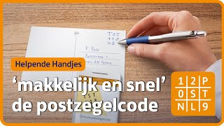 De postzegelcode versturen zonder fysieke postzegel  PostNL [upl. by Rew38]