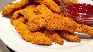 Delicias de pollo al horno empanadas con doritos [upl. by Ayekin]