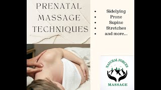 Level Up Your Prenatal Massage Skills With These Advanced Techniques [upl. by Paten983]