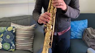 97xxx Selmer Mark VI Soprano Saxophone Demo wwwdcsaxcom [upl. by Animrac]