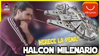 Halcón Milenario ALIEXPRESS 🌌 Solo 30 euros LEGO No Oficial 2021 [upl. by Sorel]