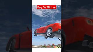 Girl vs Boy car driving 😍🔥indonesia part45 games sakura cartoon shorts [upl. by Colbert]